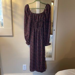 Code Mode smocked floral dress